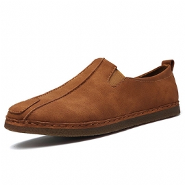 Comfortabele Suède Loafers Met Zachte Zool Voor Heren