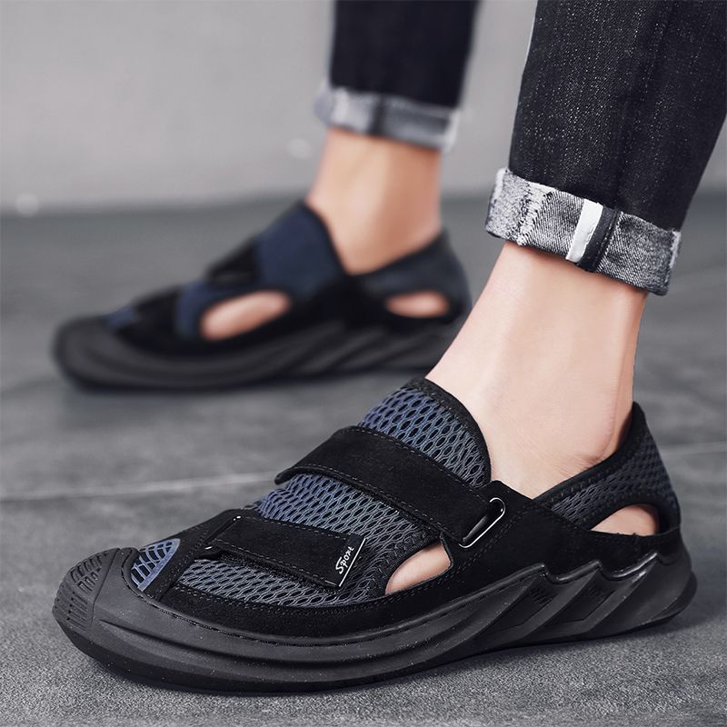 Heren Ademend Mesh Antislip Casual Flats Schoenen