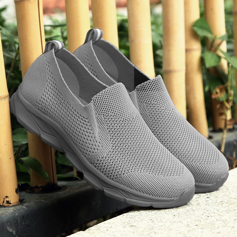 Heren Ademende Stof Zool Non Slip Casual Loafers Schoenen