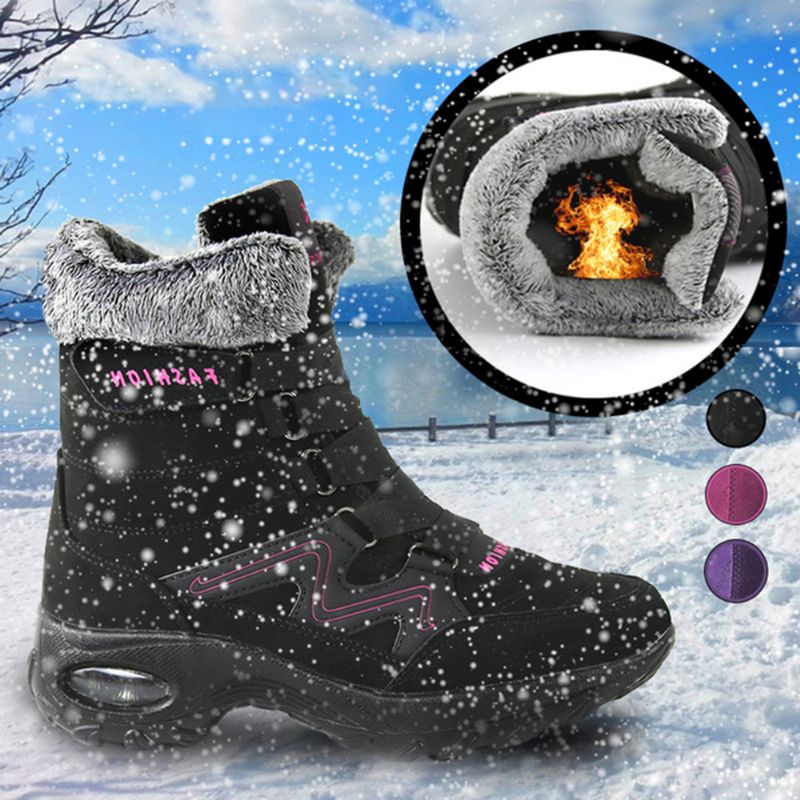 Dames Luchtkussen Soft Sole Warm Outdoor Snowboots