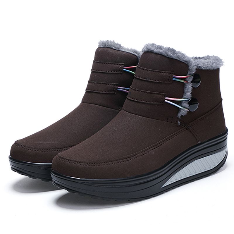 Dames Winter Slip-on Keep Warm Boots