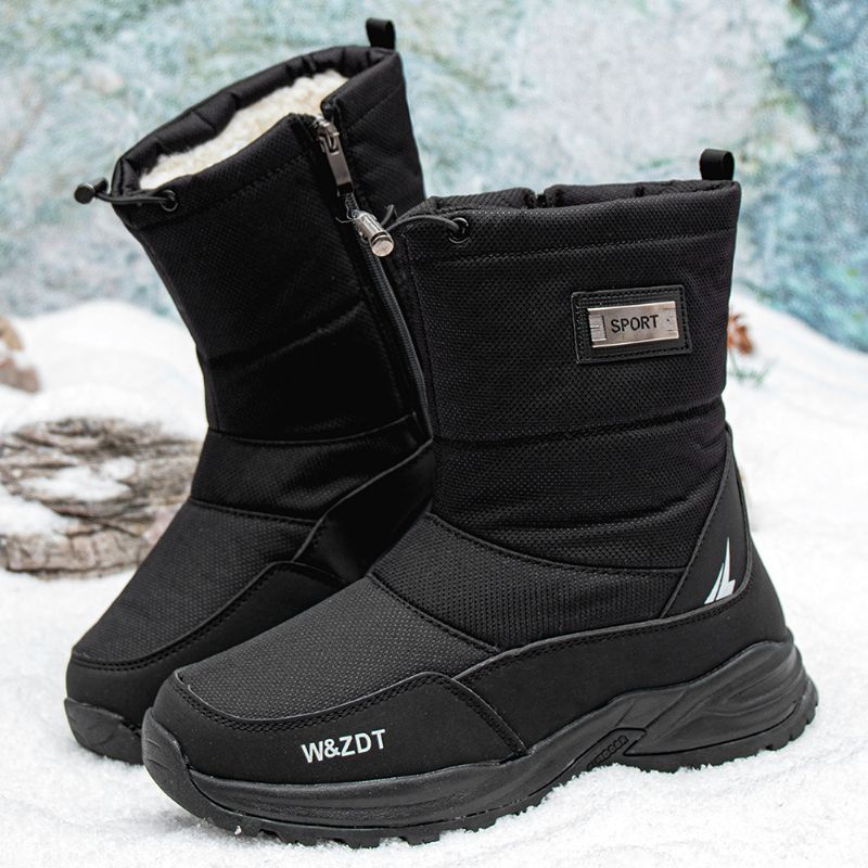 Heren Waterdicht Antislip Plus Fluwelen Dikker Warme Winter Outdoor Snowboots