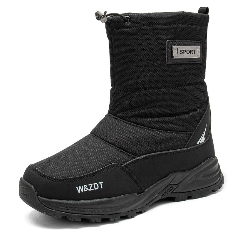 Heren Waterdicht Antislip Plus Fluwelen Dikker Warme Winter Outdoor Snowboots