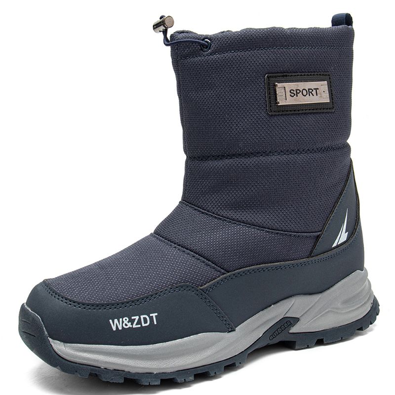 Heren Waterdicht Antislip Plus Fluwelen Dikker Warme Winter Outdoor Snowboots