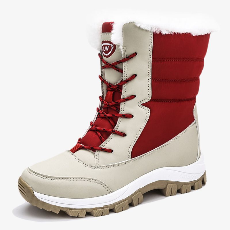 Winter Warme Pluche Voering Casual Halfhoge Snowboots