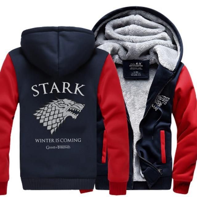 Fleece Dikker Sweatshirt Mannen Merk Hoge Kwaliteit Jassen Jas Heren Sweatshirt Game Of Thrones House