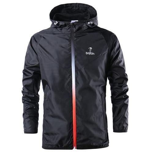 Lente Zomer Herenmode Bovenkleding Windjack Heren Dunne Jassen Hooded Casual Sporting Jas Big Size