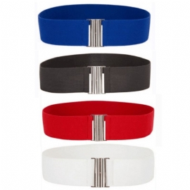 Elastische Tailleband Voor Dames Mode Elastische Brede Riem