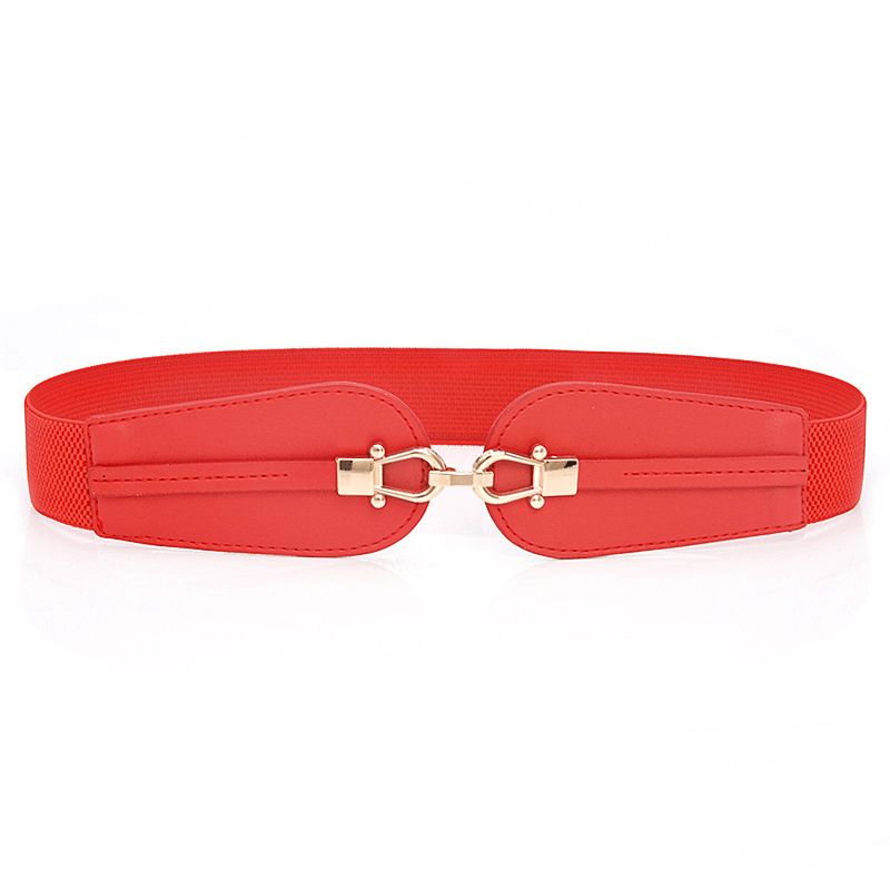 Elastische Tailleband Voor Dames Mode-stretch Brede Riem