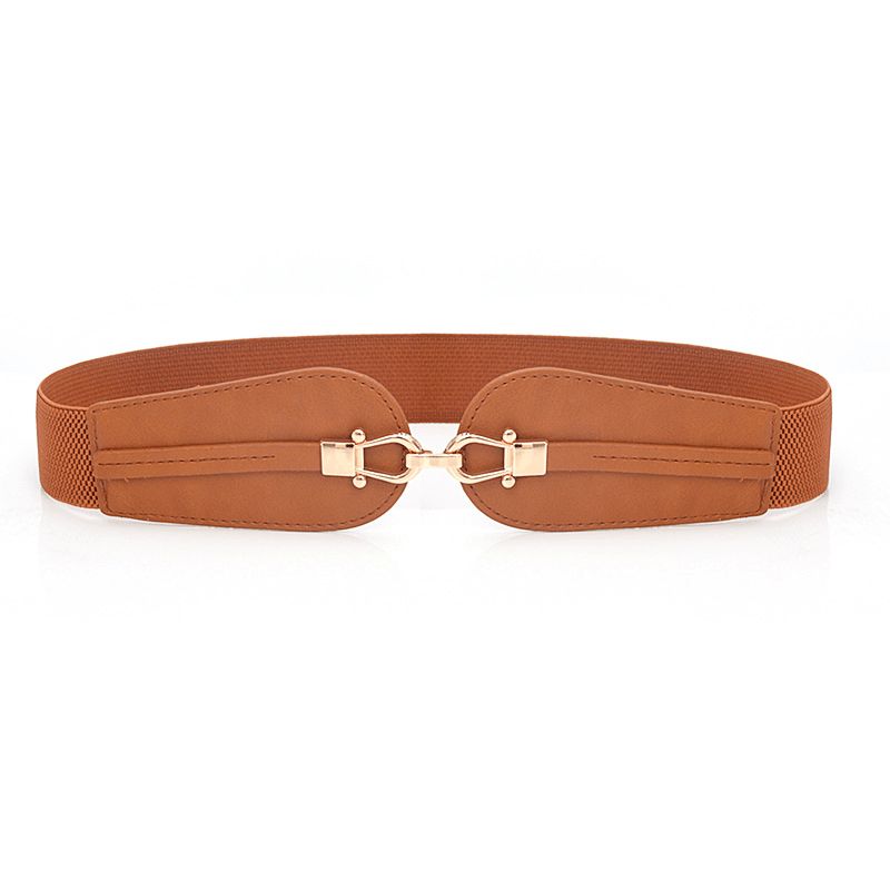 Elastische Tailleband Voor Dames Mode-stretch Brede Riem