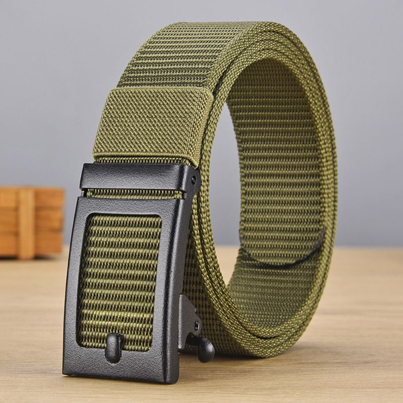 Heren Nylon Bergbeklimmen Training Multifunctionele Outdoor Combat Belt 125cm Verstelbare Tactische Riem