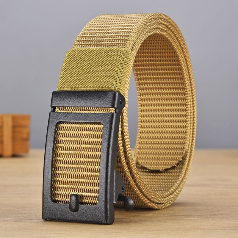 Heren Nylon Bergbeklimmen Training Multifunctionele Outdoor Combat Belt 125cm Verstelbare Tactische Riem