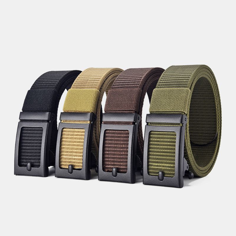 Heren Nylon Bergbeklimmen Training Multifunctionele Outdoor Combat Belt 125cm Verstelbare Tactische Riem