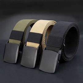 Herenmode Buitensporten Nylon Gesp Tailleband Sneldrogende Webriem Cadeau