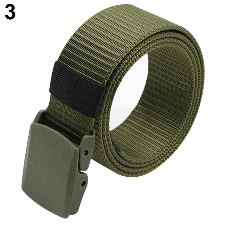 Herenmode Buitensporten Nylon Gesp Tailleband Sneldrogende Webriem Cadeau