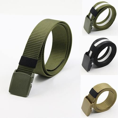 Herenmode Praktische Sport Tactische Militaire Nylon Gesp Taille Riem Tailleband