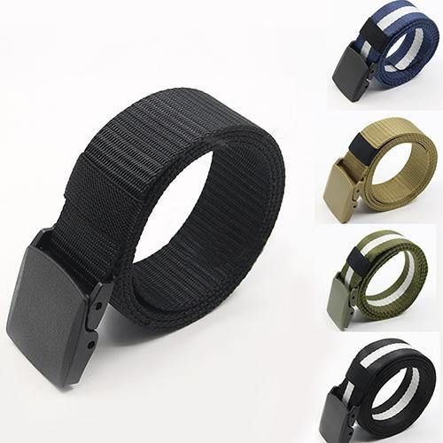 Herenmode Praktische Sport Tactische Militaire Nylon Gesp Taille Riem Tailleband