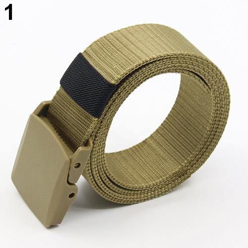 Herenmode Praktische Sport Tactische Militaire Nylon Gesp Taille Riem Tailleband