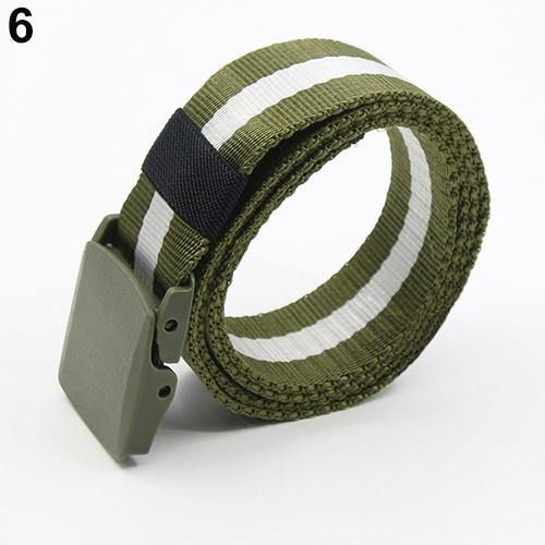 Herenmode Praktische Sport Tactische Militaire Nylon Gesp Taille Riem Tailleband