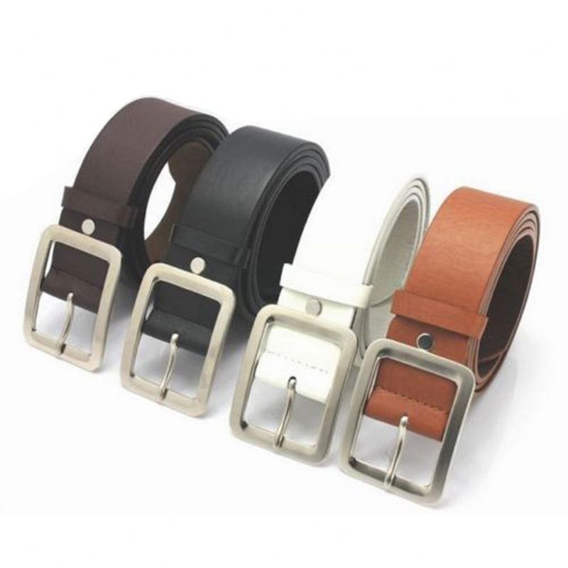 Zakelijke Heren Casual Pin-gesp Tailleband Faux Lederen Riem Tailleband Accessoire