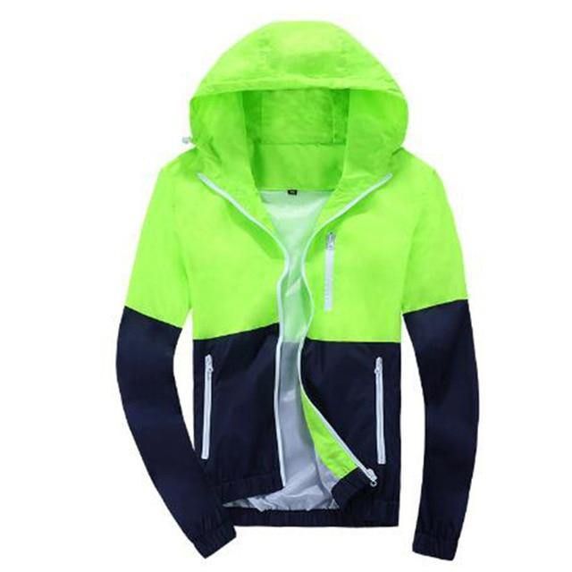 Patchwork Hoodies Mannen Rits Sweatshirts Windjack Herfst Lente Sportkleding Slanke Mannelijke Hip Hop Trainingspak