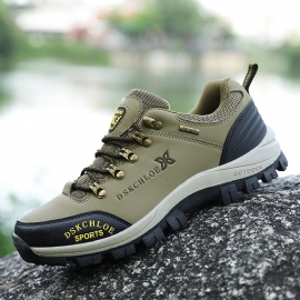 Heren Ademende Non Slip Zachte Bodem Veterschoenen Outdoor Casual Sportschoenen