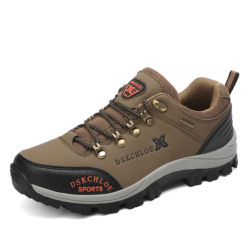 Heren Ademende Non Slip Zachte Bodem Veterschoenen Outdoor Casual Sportschoenen