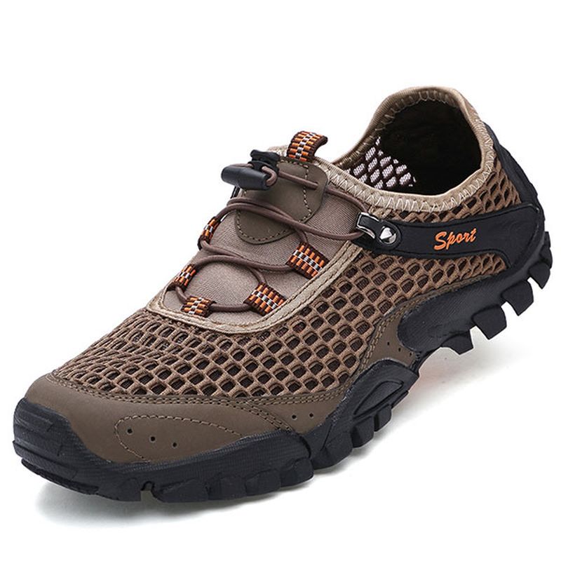 Heren Anti-botsing Teen Mesh Outdoor Wandelschoenen