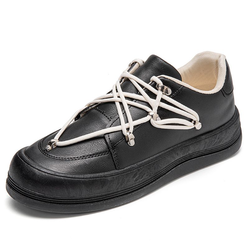 Heren Effen Kleur Antislip Casual Veterschoenen