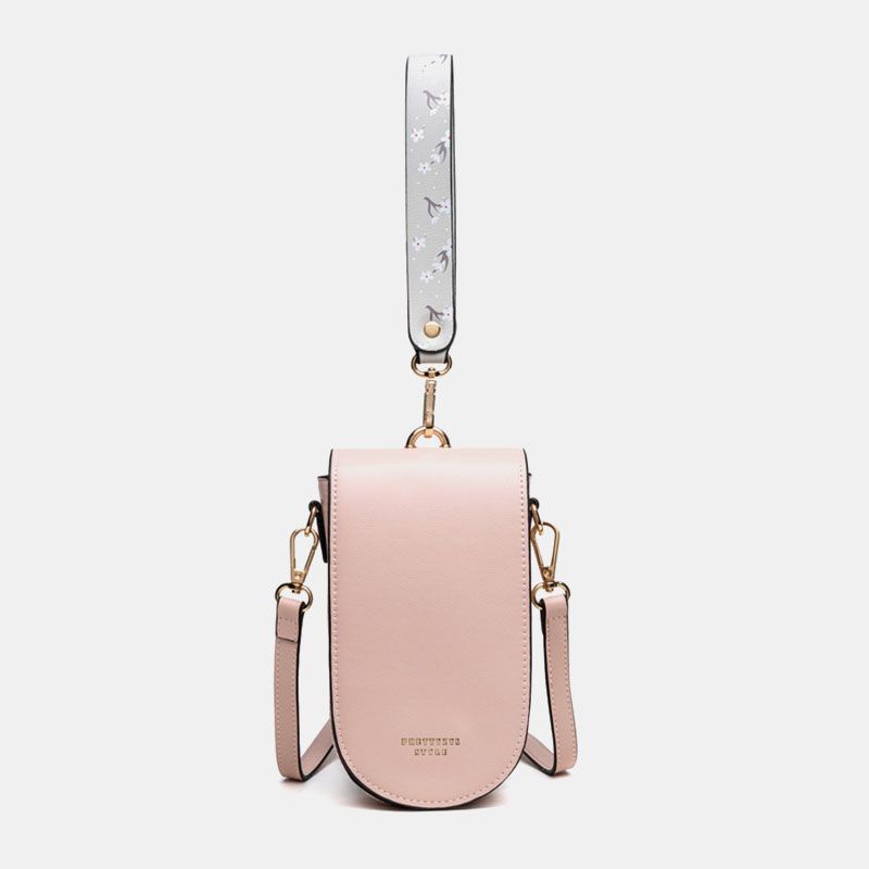 Dames 4 Kaartsleuven Telefoon Tas Crossbody Tas