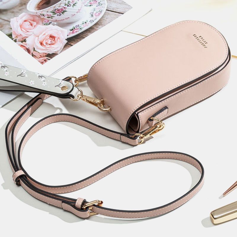 Dames 4 Kaartsleuven Telefoon Tas Crossbody Tas