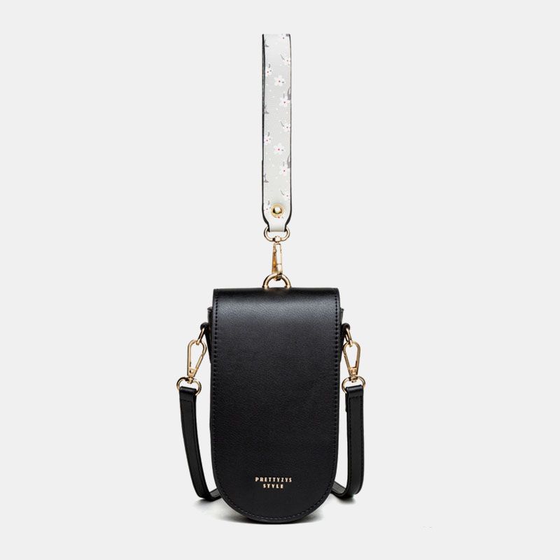 Dames 4 Kaartsleuven Telefoon Tas Crossbody Tas