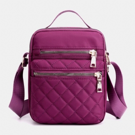 Dames Grote Capaciteit Multi-pocket Waterdichte Handtas Schoudertas Crossbody Tas