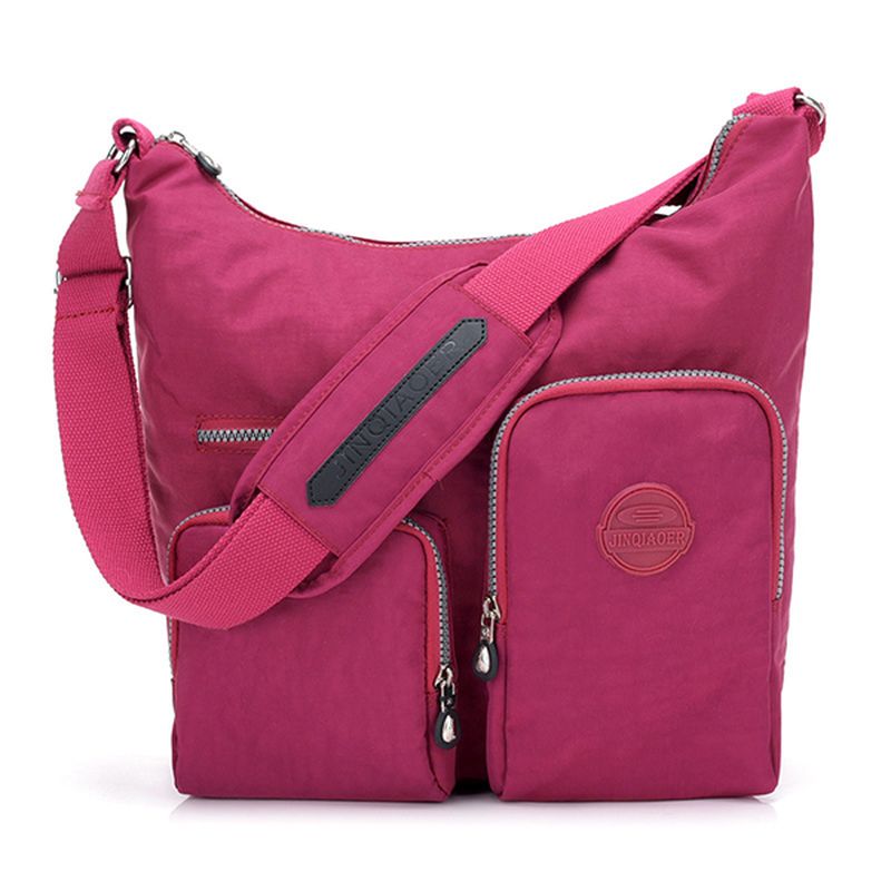 Dames Nylon Vrije Tijd Waterdichte Schoudertas Crossbody Tas