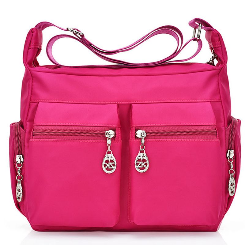 Dames Nylon Waterdichte Buiten Crossbody Tas Schoudertas