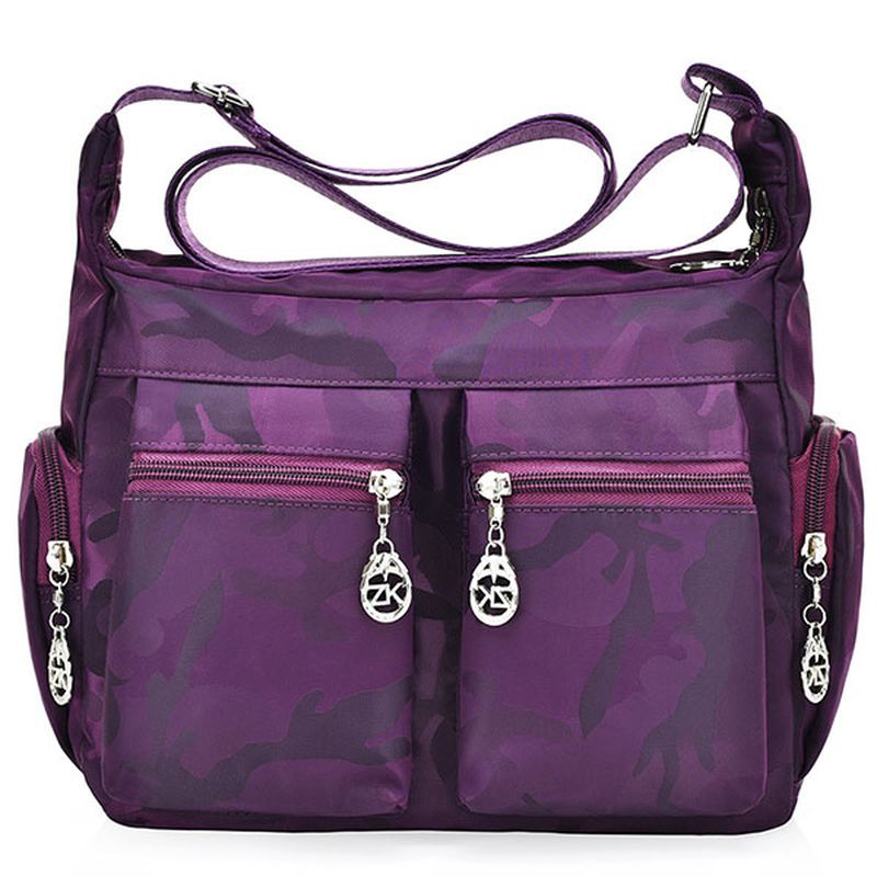 Dames Nylon Waterdichte Buiten Crossbody Tas Schoudertas