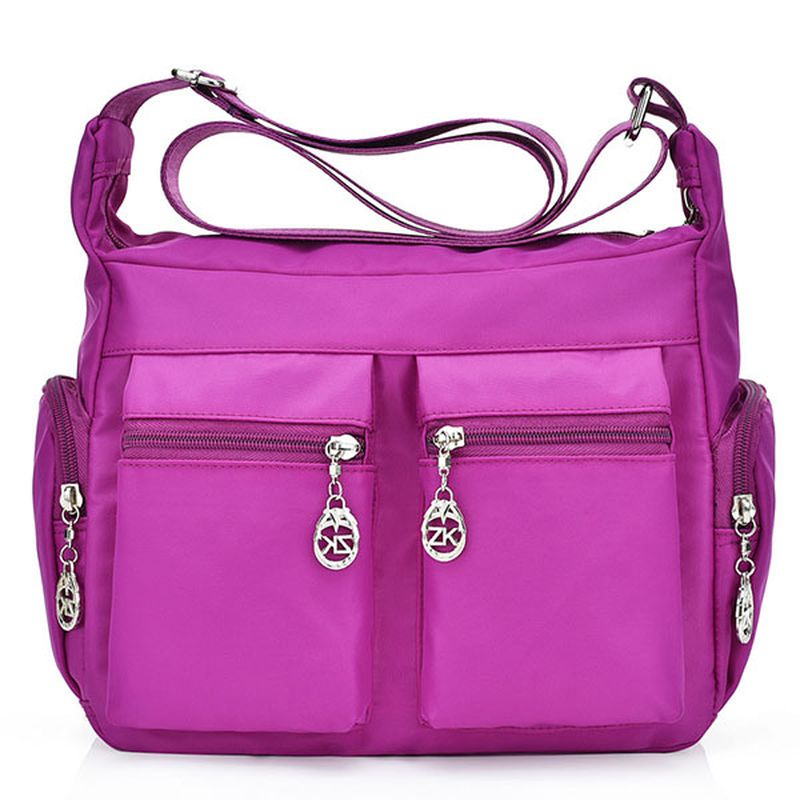 Dames Nylon Waterdichte Buiten Crossbody Tas Schoudertas