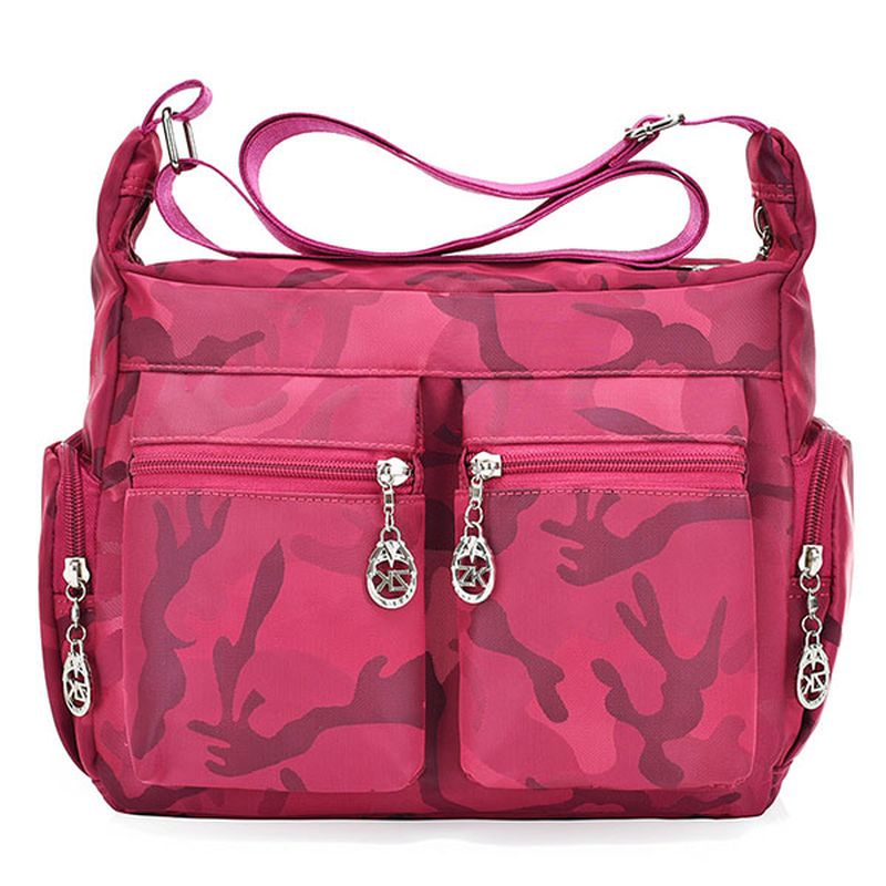 Dames Nylon Waterdichte Buiten Crossbody Tas Schoudertas