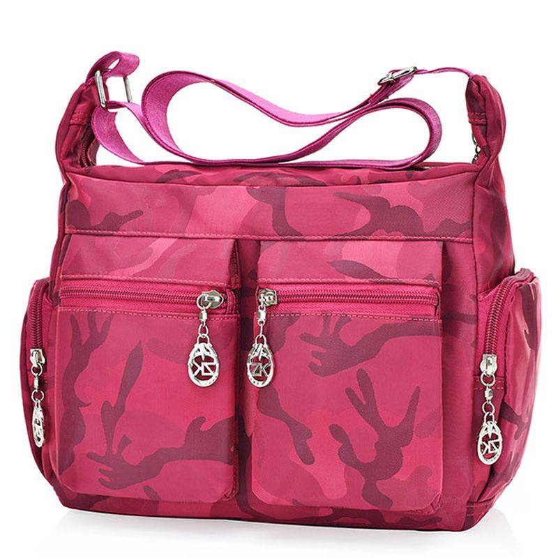 Dames Nylon Waterdichte Buiten Crossbody Tas Schoudertas