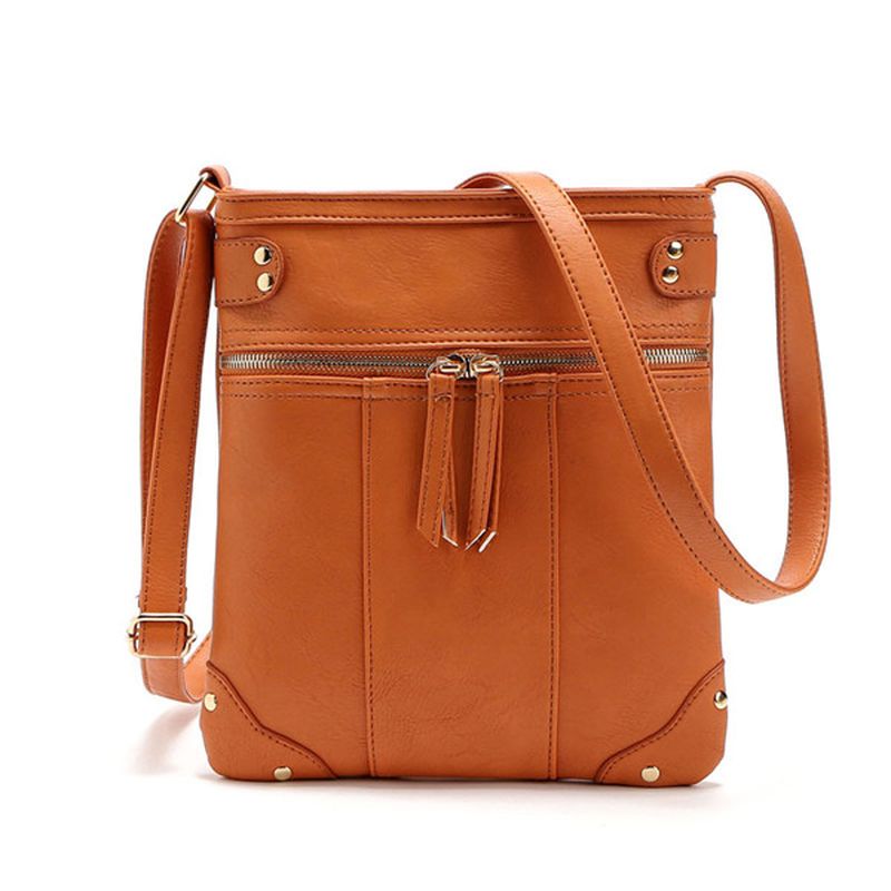 Dames Vintage Messenger Bags Meisjes Casual Schoudertassen Retro Crossbody Tassen