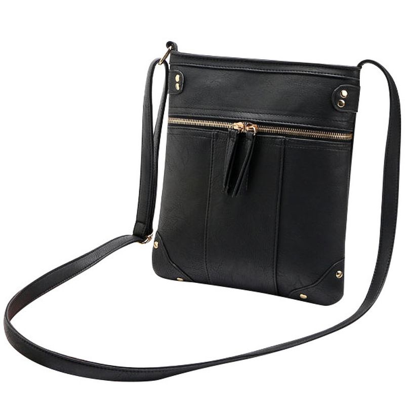 Dames Vintage Messenger Bags Meisjes Casual Schoudertassen Retro Crossbody Tassen