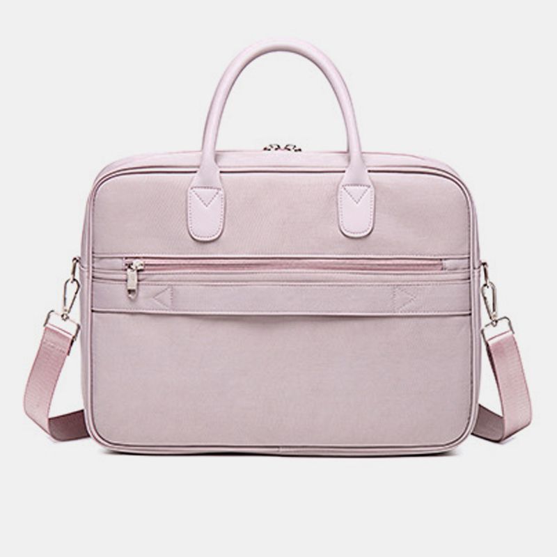 Dames Waterdichte Crossbody Tas Met Meerdere Compartimenten Lichtgewicht Ademend 13.3/14/15.6 Inch Laptop Schoudertas Handtas