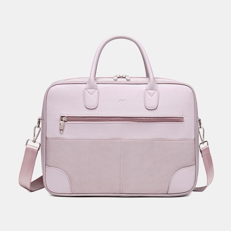 Dames Waterdichte Crossbody Tas Met Meerdere Compartimenten Lichtgewicht Ademend 13.3/14/15.6 Inch Laptop Schoudertas Handtas