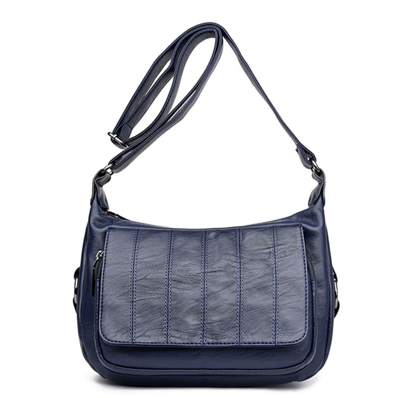 Dames Zachte Lederen Vrije Tijd Crossbody Tassen Messenger Bags