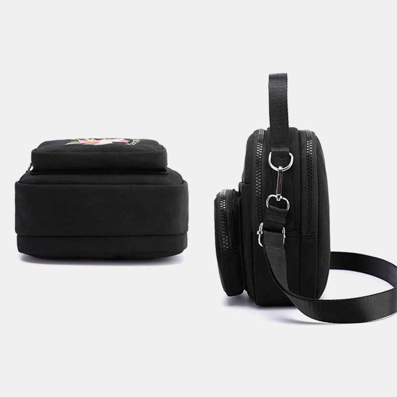 Damesmode Borduurwerk Schoudertas Crossbody Tas