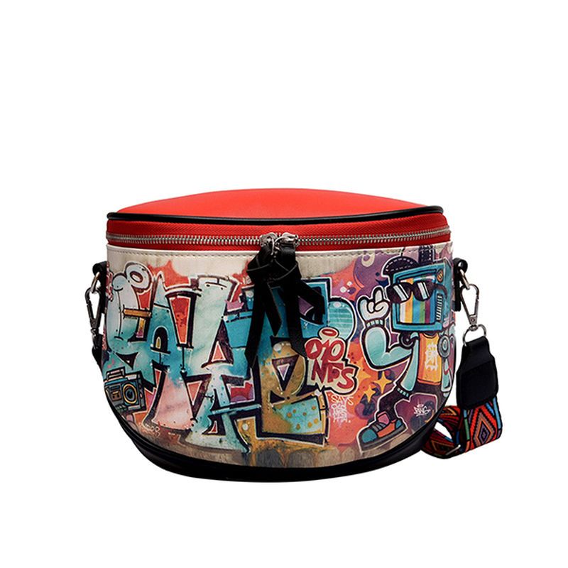 Damesmode Multi-draagtas Hiphop Crossbody Tas