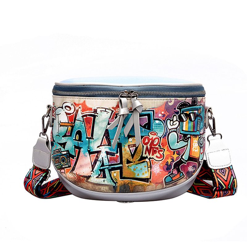 Damesmode Multi-draagtas Hiphop Crossbody Tas