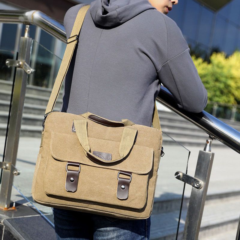 Mannen Handtas Met Grote Capaciteit Schoudertas Crossbody Tas