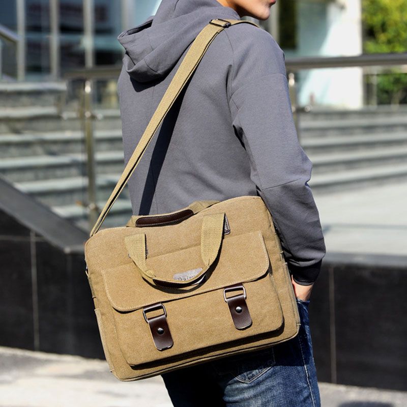 Mannen Handtas Met Grote Capaciteit Schoudertas Crossbody Tas