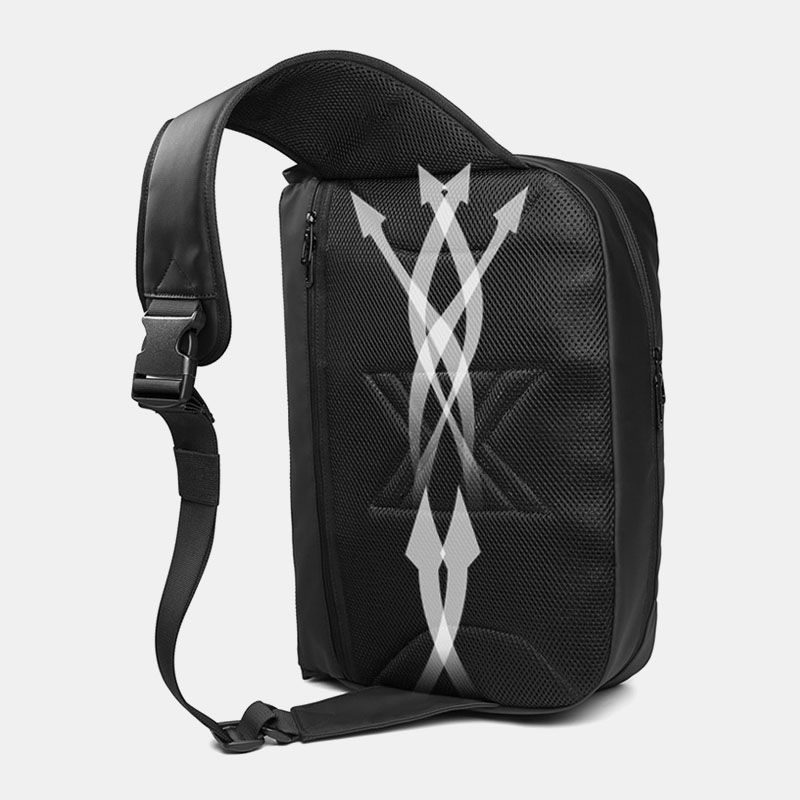 Mannen Pvc Waterdichte Grote Capaciteit Crossbody Tas Multifunctionele 15.6 Inch Laptop Aktetassen Messenger Schoudertas